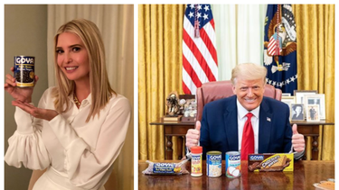 en pleno llamado a boicot, el presidente donald trump y su hija ivanka  tuitean en apoyo a goya foods