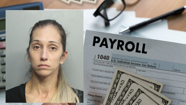 tras las rejas mujer de miami que desvio mas de $420 mil de plantilla de pago de le compania donde era gerente