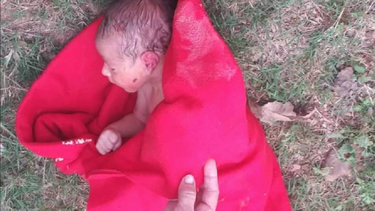 [video] encuentran a bebe abandonado cerca de una linea de tren en cuba