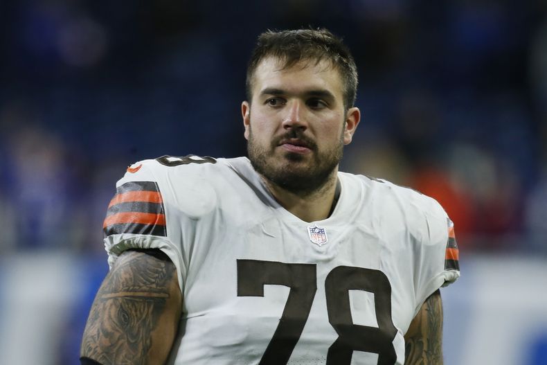 DEP-NFL BROWNS-CONKLIN