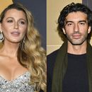 ARCHIVO - Blake Lively en SNL50: The Anniversary Special en el Rockefeller Plaza de Nueva York el 16 de febrero de 2025, a la izquierda, y Justin Baldoni en una proyección especial de The Boys in the Boat en Nueva York el 13 de diciembre de 2023. (Foto Evan Agostini/Invision/AP, archivo)
