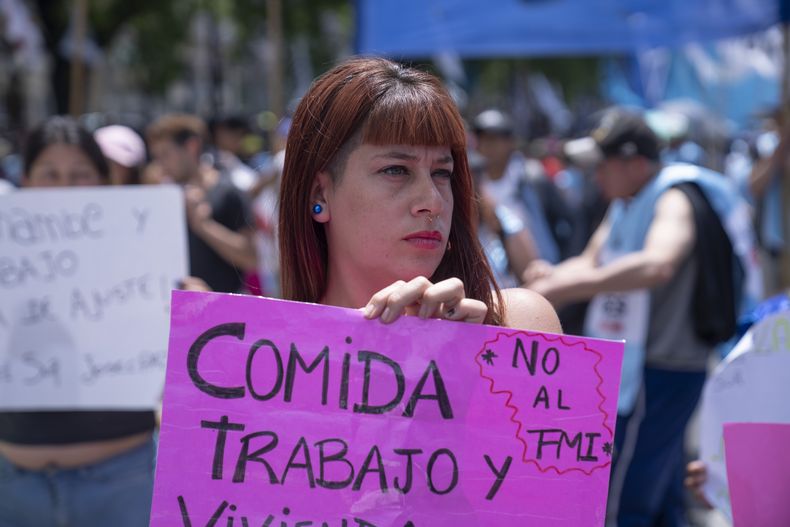 AMS-GEN ARGENTINA-PROTESTA