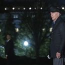 El presidente Joe Biden arriba a la Casa Blanca luego de un viaje de campaña a Michigan, 14 de marzo de 2024.(AP Foto/Manuel Balce Ceneta)
