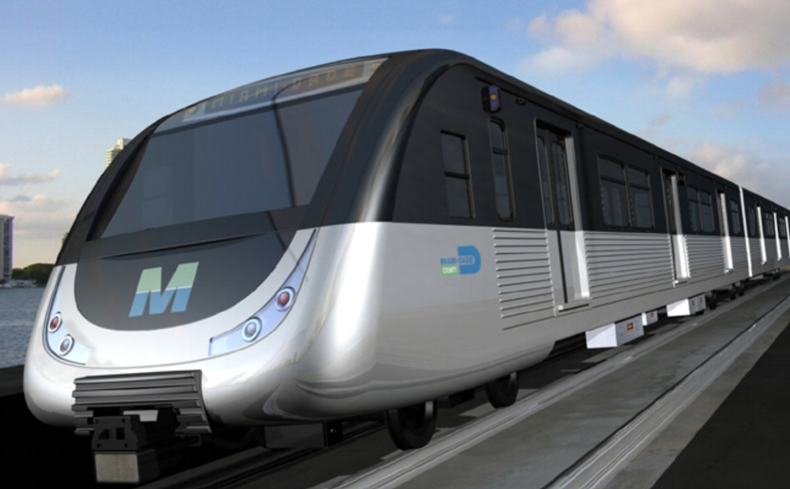 mono rail Miami Beach