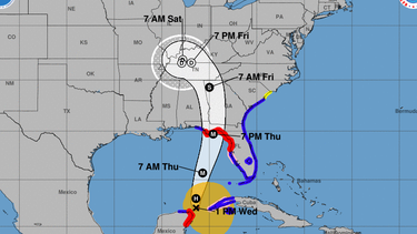 helene se convierte en huracan categoria 1 mientras avanza cerca de cuba: esto se espera en florida para las proximas horas