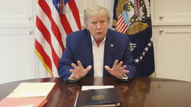 Donald Trump: Empiezo a sentirme bien, la verdadera prueba será en los próximos días