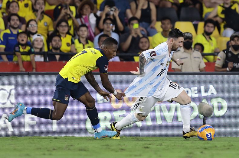 DEP-FUT MUNDIAL ECUADOR-ARGENTINA