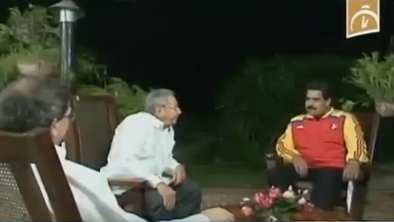 El video fue grabado por el ministerio del interior de Cuba. En el militares Cubanos reciben una conferencia del economista oficialista Juan Triana sobre recientes medidas de corte capitalista en la isla.