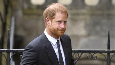 En esta imagen de archivo, el príncipe Enrique de Inglaterra llega a los Royal Courts Of Justice, en Londres, el 30 de marzo de 2023. (AP Foto/Kirsty Wigglesworth, archivo)