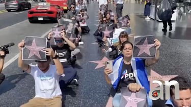 colocan nombres de los presos politicos cubanos en el paseo de las estrellas de hollywood