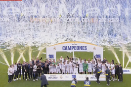 Real Madrid se proclama campeón de Liga por 35ta vez