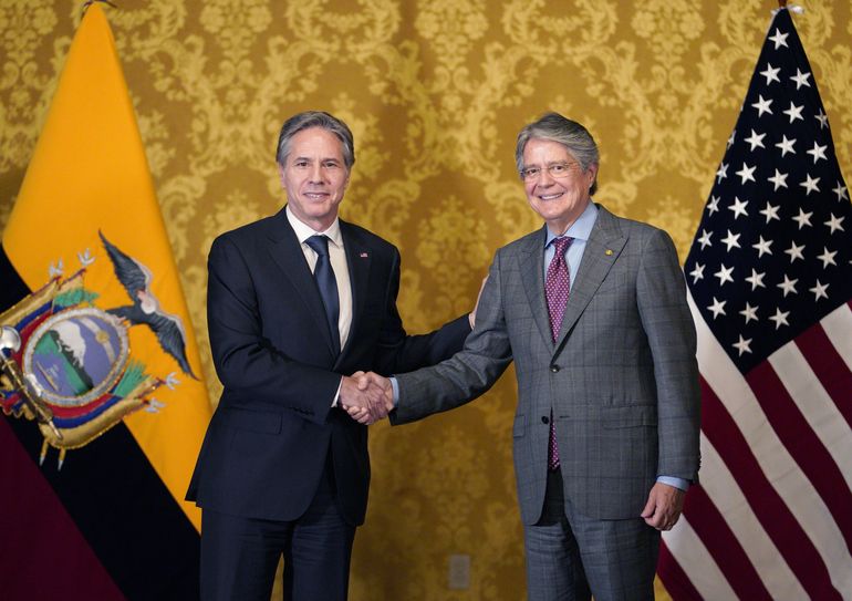 Secretario de Estado de EEUU inicia visita en Ecuador