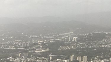 aguaceros dispersos y polvo del sahara en las proximas horas