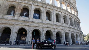 El Coliseo en Roma el 23 de septiembre del 2026. (Cecilia Fabiano/LaPresse via AP)