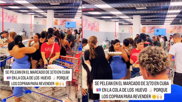 discusion en cola del supermercado 3ra y 70 en la habana expone tensiones por el desabastecimiento