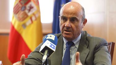 El ministro de Economía, Luis de Guindos.