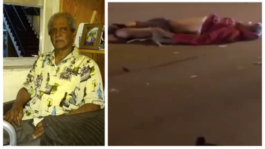 fuertes imagenes: hombre atropella a un anciano de origen cubano en silla de rueda y si da a la fuga