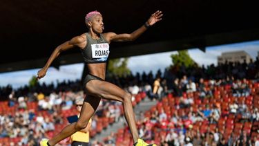 yulimar rojas conquisto zurich con un salto de 15.15 metros