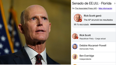 rick scott se impone con facilidad en florida y asegura su reeleccion en el senado tras derrotar a mucarsel-powell