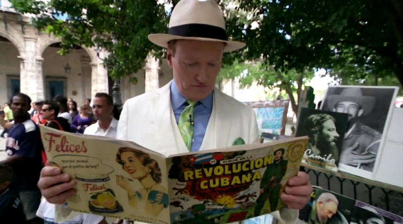 Conan OBrien en Cuba