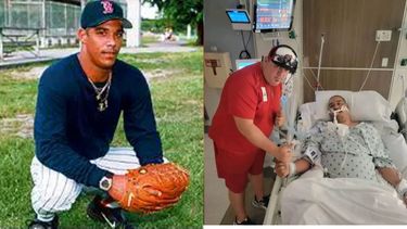 rolando viera, exlanzador de industriales, sufre una recaida y es hospitalizado en napoles