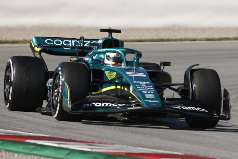 DEP-AUT F1-ASTON MARTIN VETTEL