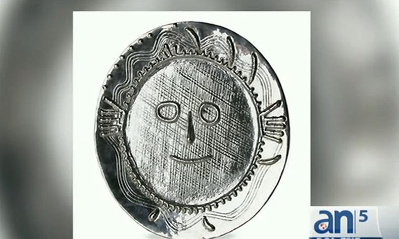 Se han robado una  pieza de pablo Picasso de la exposición Art Basel. Se trata de un grabado de Picasso en un plato de plata.