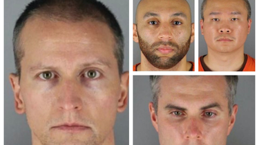 los 4 ex agentes involucrados en muerte de george floyd ahora enfrentan cargos