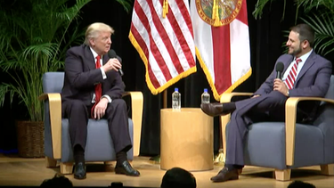 donald trump visita miami