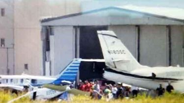 dos heridos tras estrellarse avioneta en aeropuerto de isla grande