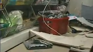 americateve | Esta madrugada robaron una bodega de la pequeña Habana. El ladrón abrió un agujero en el techo para entrar.