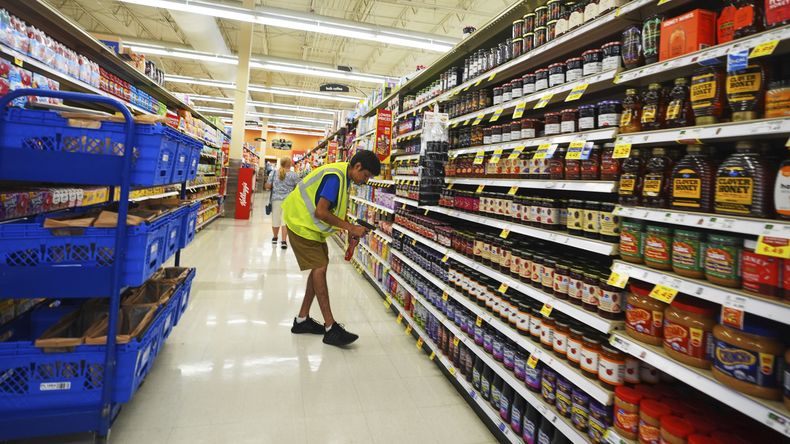 Una tienda en Dallas el 28 de agosto del 2025. (AP foto/LM Otero)
