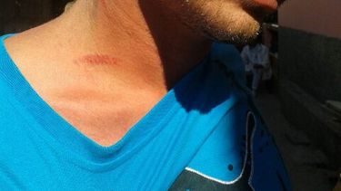 Huellas de la detención de Daril Ferrer, hijo mayor del disidente cubano Darsi Ferrer.