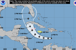 florida declara emergencia en 24 condados ante amenaza de posible huracan