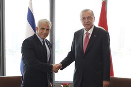 excepcional reunion de premier israeli con presidente turco
