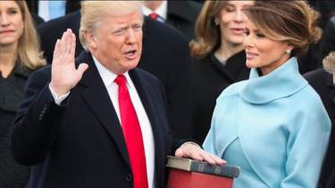 donald trump es el 45° presidente de eeuu