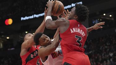 Con 32 puntos de Anunoby, Raptors vencen al Heat 112-104