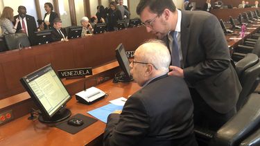 Emisario opositor venezolano se dirige a la OEA