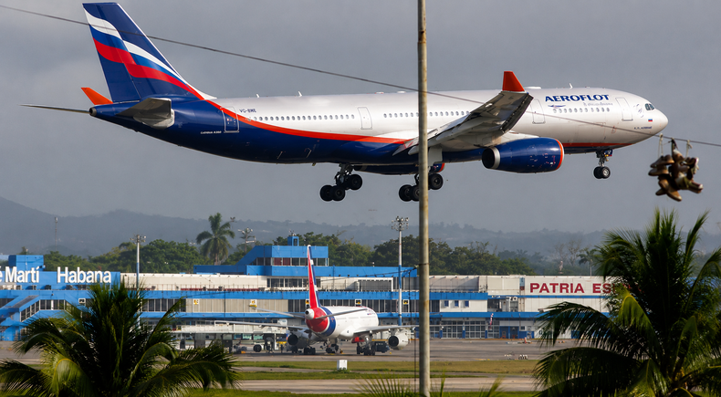 vuelos cuba rusia
