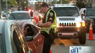 la policia ha establecido un punto de control en el suroeste de miami-dade