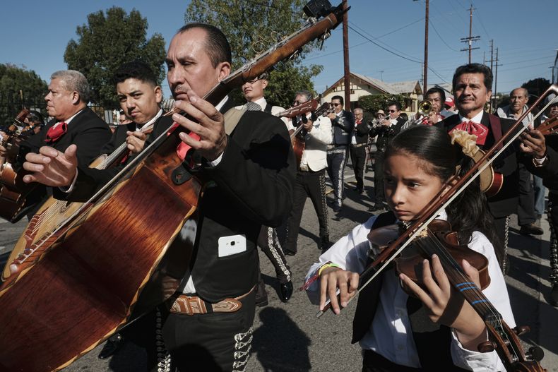 AMN-GEN EEUU-MARIACHIS-ESTAMPILLAS