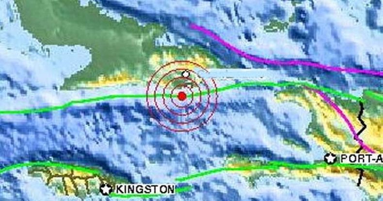 Siendo las 7:58 p.m., de ayer lunes 25 de agosto la Red de Estaciones del Servicio Sis­mológico Nacional cubano registró un sis­mo localizado en las coordenadas 19.82 La­titud Norte y los 76.29 Longitud Oeste, a 20.5 km. al Sureste de Chivirico, provincia