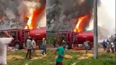 incendio consume un almacen con 30 toneladas de tabaco en pinar del rio
