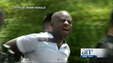 asi fue el momento donde arrestaron el presunto violador de la pequena haiti
