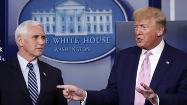 Trump cambia contradictoria opinión sobre China en la crisis