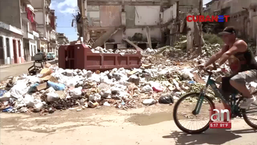 se agrava la crisis de la basura en las calles de la habana