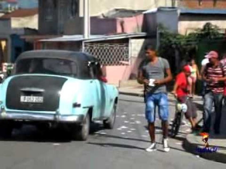 Activistas de UNPACU también gritaron consignas antigubernamentales en varios puntos de la ciudad.