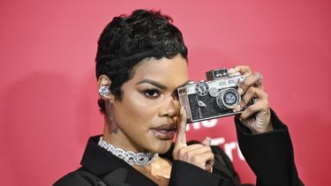 Teyana Taylor asiste a The Kings Trust Global Gala en Casa Cipriani el jueves 2 de mayo de 2024, en Nueva York. (Foto Evan Agostini/Invision/AP)