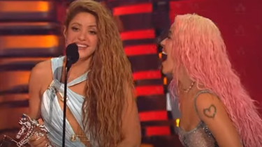 shakira se robo el show en los mtv video music awards