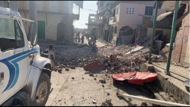 un terremoto de magnitud 7,2 sacudio haiti: hay alerta de tsunami y temen numerosas victimas